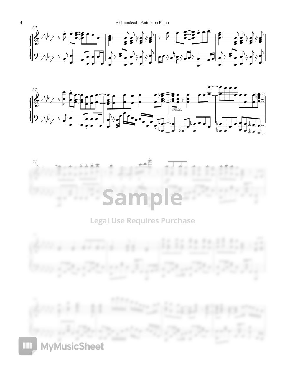 yuki - Koi Suru Kirigirisu (Full ver.) ピアノ楽譜PDF | Jnundead