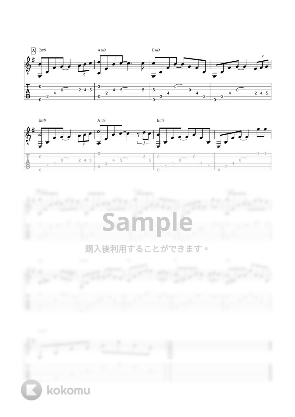 LEE PEGGY - Johnny Guitar (ソロギターアレンジ) by 早乙女浩司
