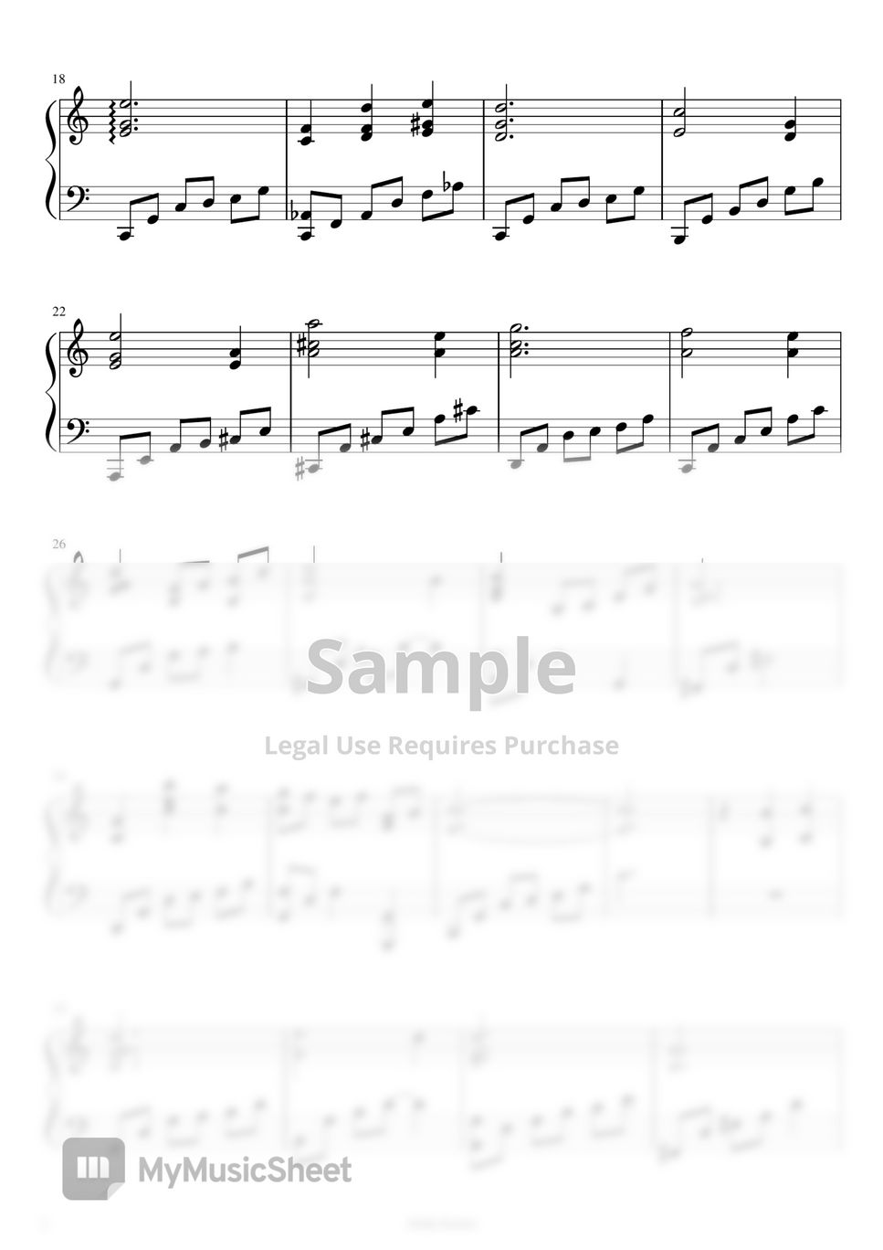 Chopin - Chopin Nocturne - New Age Version (Intermediate Level) Chopin - Nocturne Op.9 No.2 by PINK PIANO