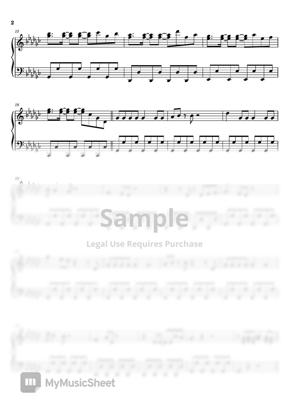 Caramell (キャラメル) Caramelldansen (ウッーウッーウマウマ(ﾟ∀ﾟ)) (Sheet Music, MIDI