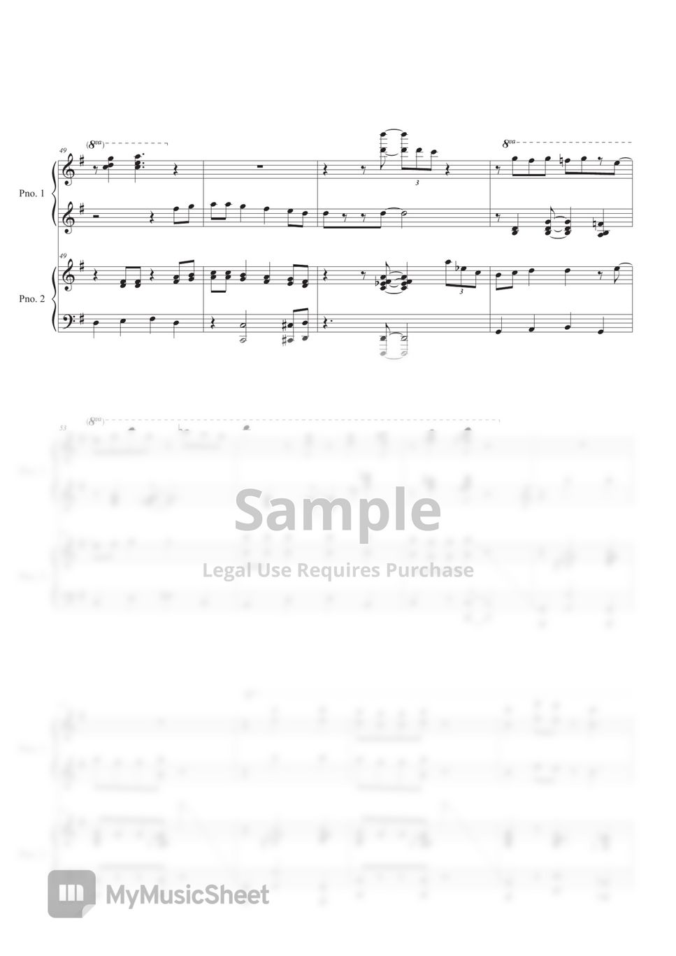 BELLA&amp;LUCAS - CAROL MEDLEY(4hands piano) by BELLA&amp;LUCAS