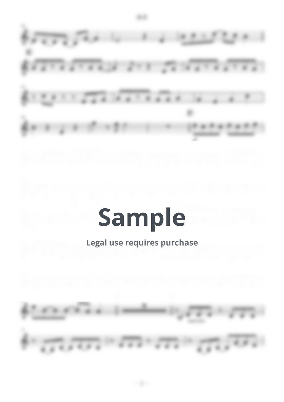 yoasobi-yuusha-inb-sheets-by-hamanasu-sax