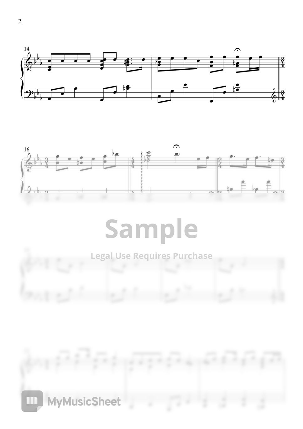 bruno major bruno major places we won't walk (piano ver) Sheets by