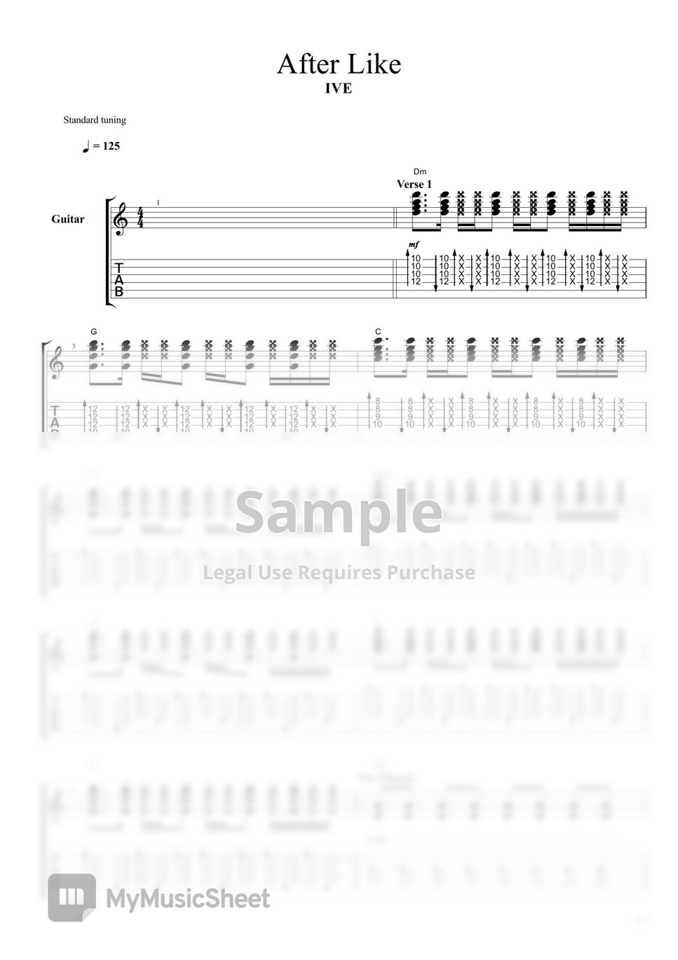 The Strokes - You Only Live Once - Sheet Music For Drums