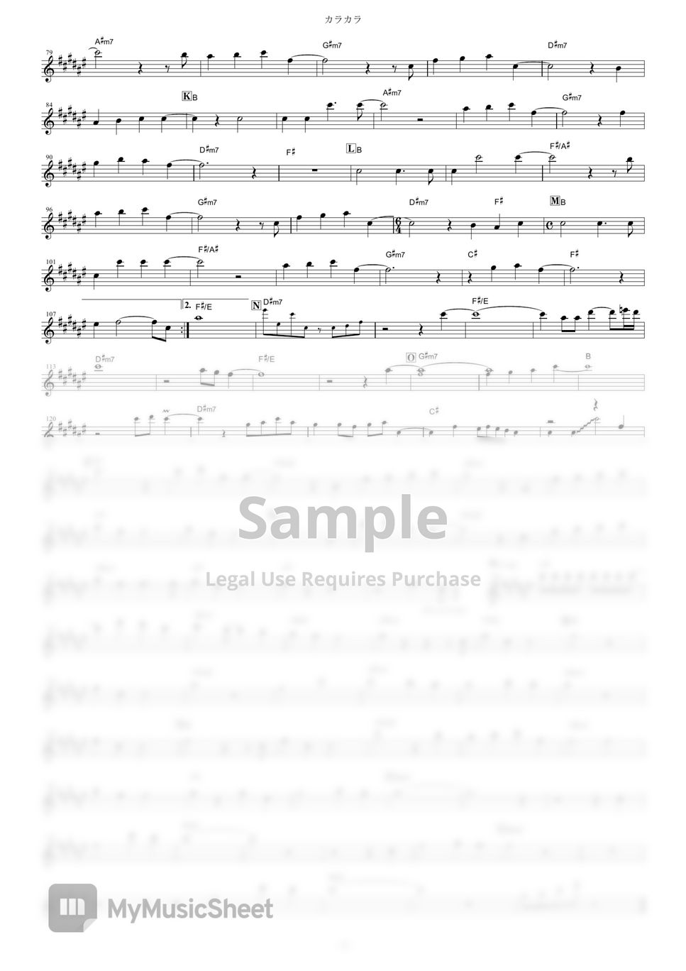 kessoku-band-karakara-bocchi-the-rock-in-bb-sheets-by-muta-sax