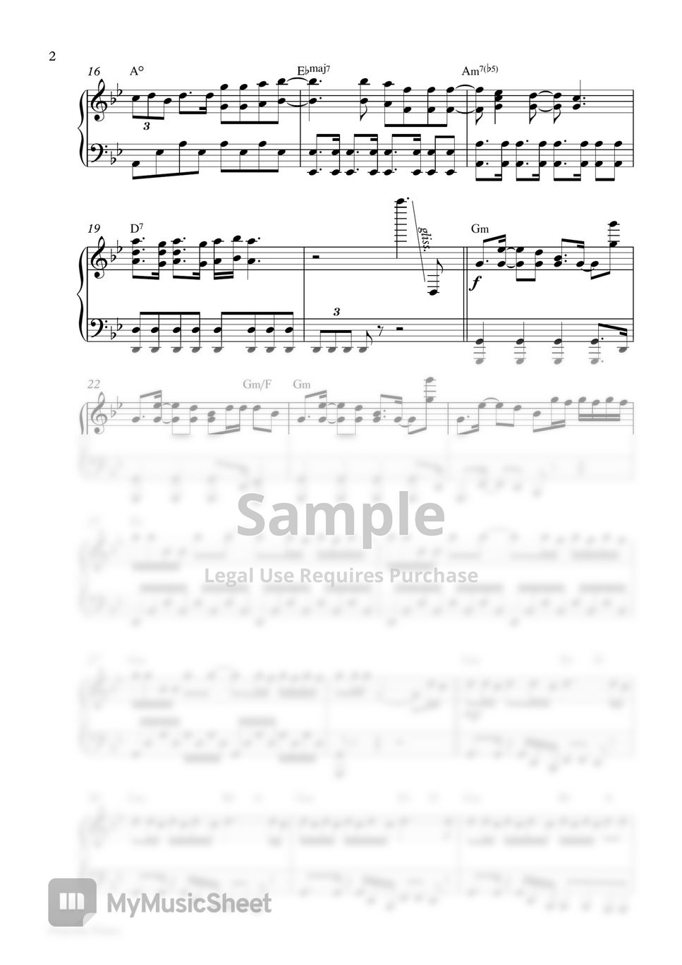 Stray Kids - Back Door (Piano Sheet) by Pianella Piano