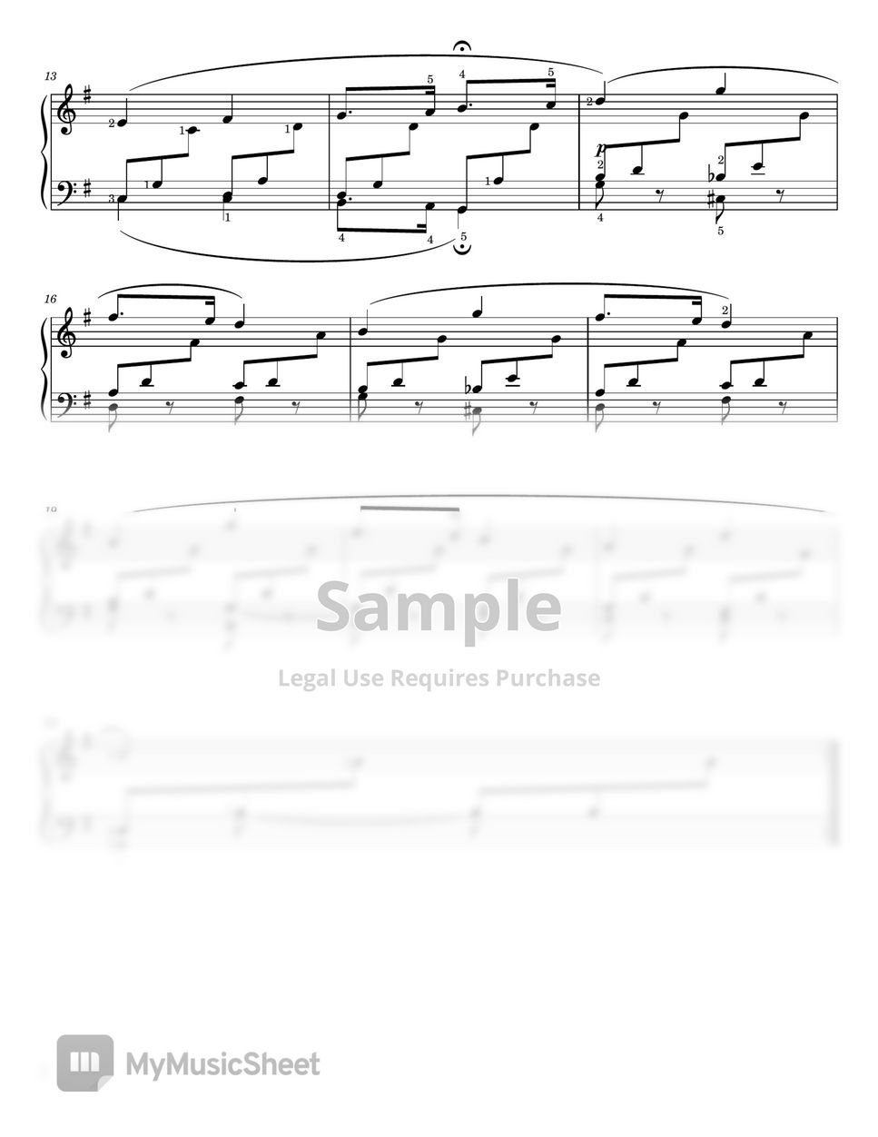 Robert Schumann - Kinderszenen Op.15 No. 1 (Von fremden Ländern und Menschen - Original For Piano Solo With Fingered) by poon