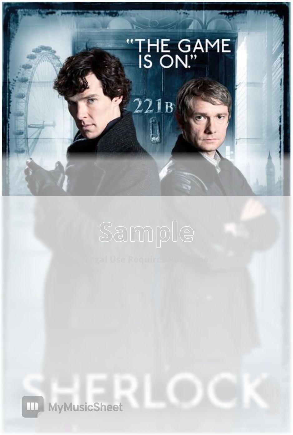 sherlock bbc font