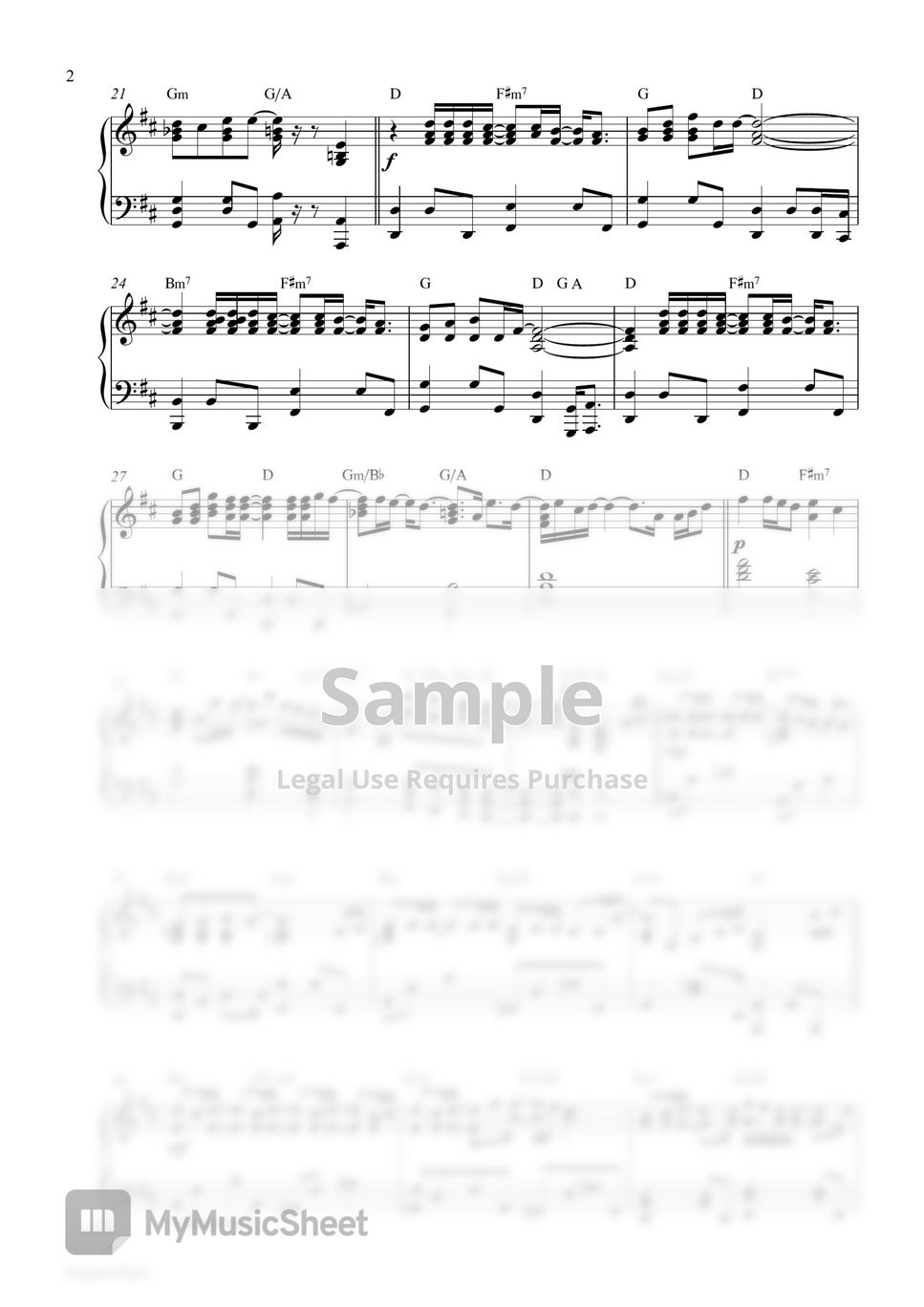 TAEYANG - Seed (Piano Sheet) by Pianella Piano