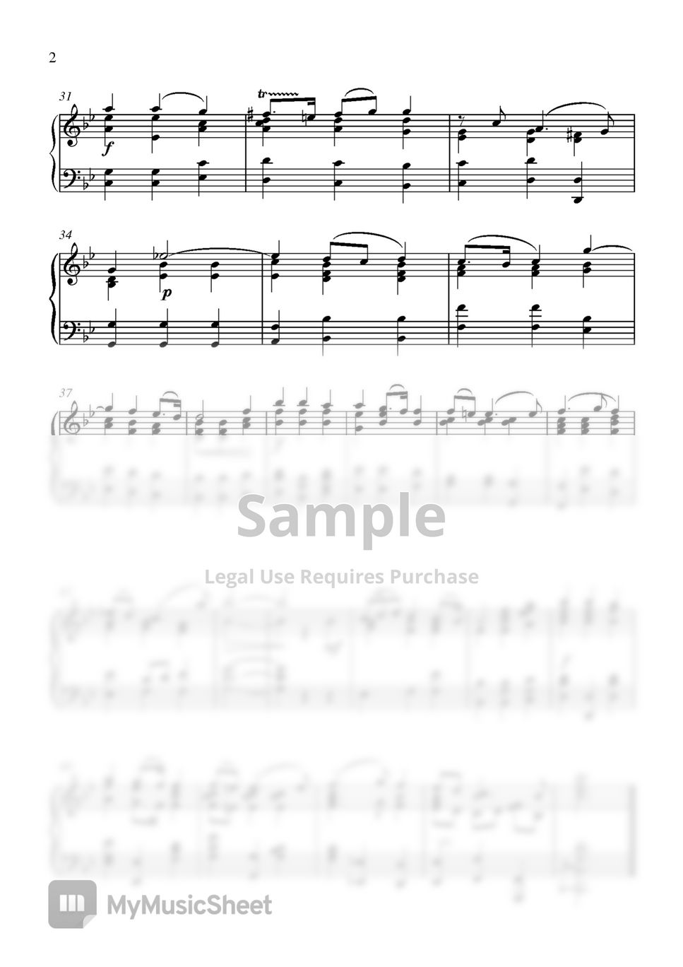 Handel Largo from opera Serse "Xerxes" Sheet