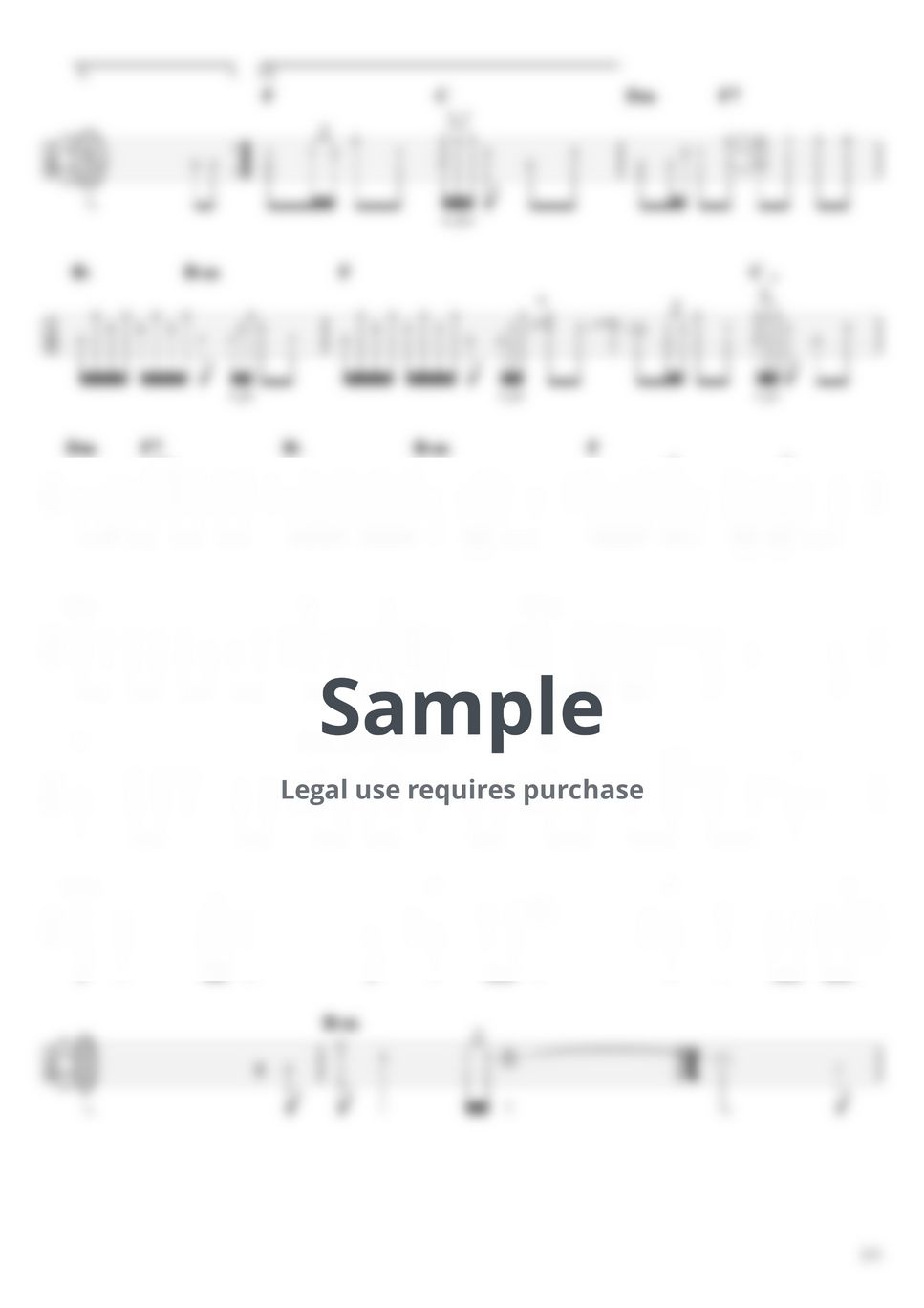 ビートルズ in my life (Solo Ukulele / HighG) Sheets by 浩成