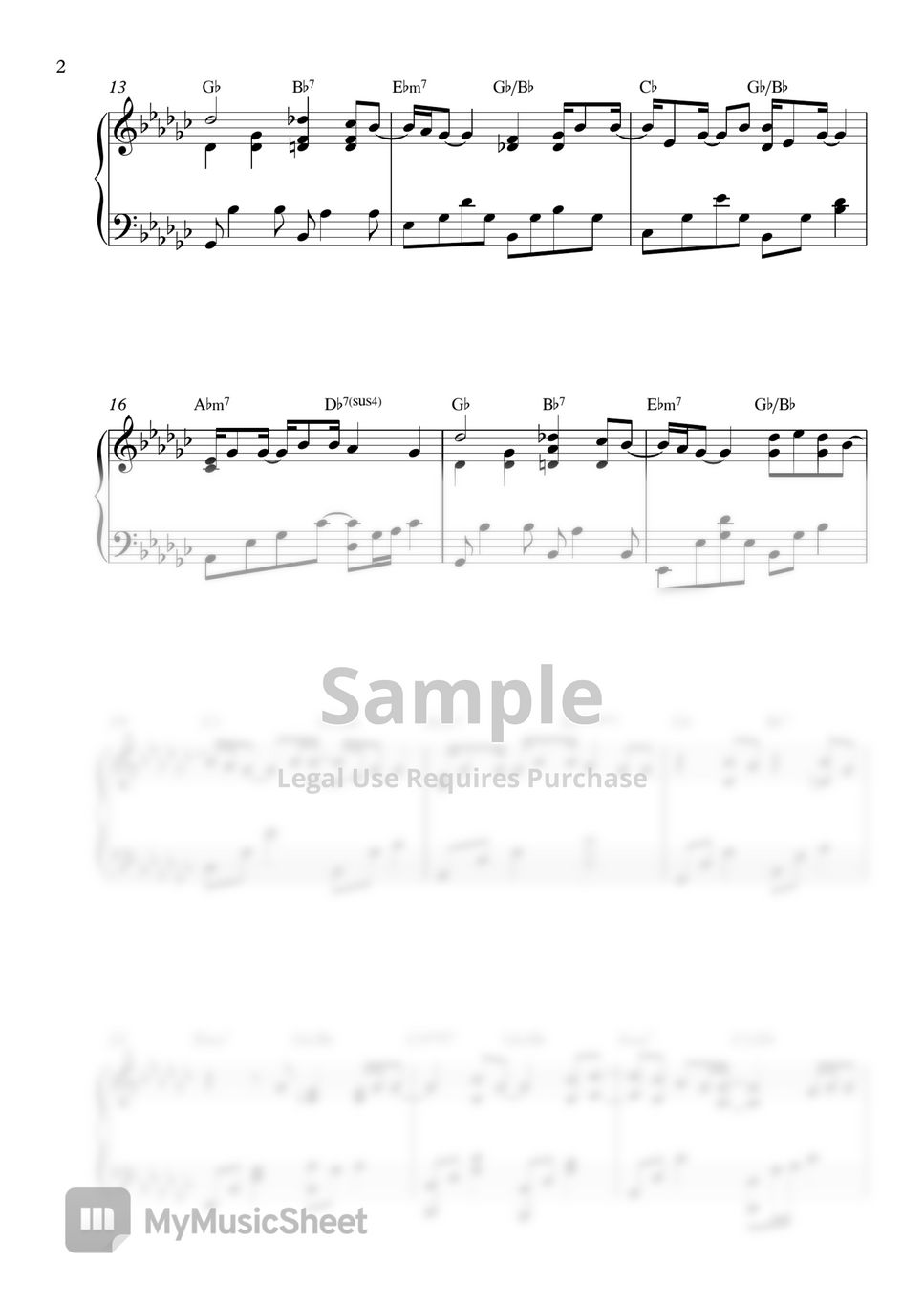 TAEMIN - My Day ( 나빌레라 Navillera OST ) (Piano Solo) by Pineapplechord