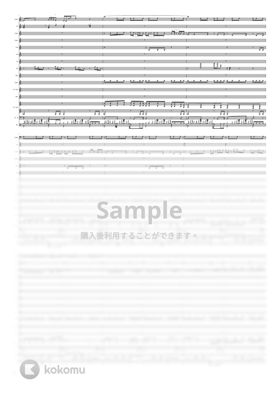 YELLOW MAGIC ORCHESTRA - マッドピエロ (作曲：細野晴臣) 楽譜 by