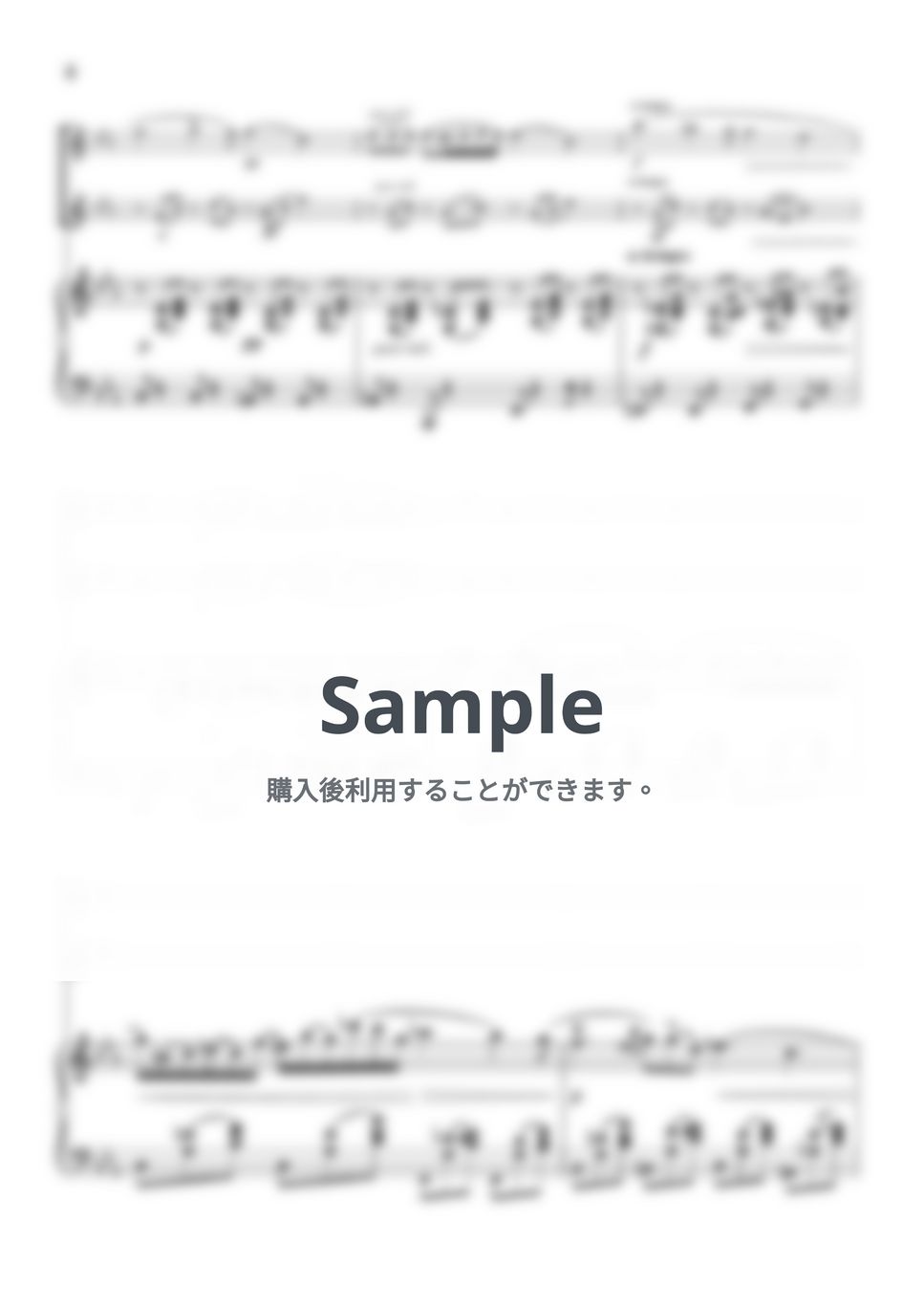 ショパン - ノクターン第2番 (ピアノトリオ/フルートデュオ) by pfkaori