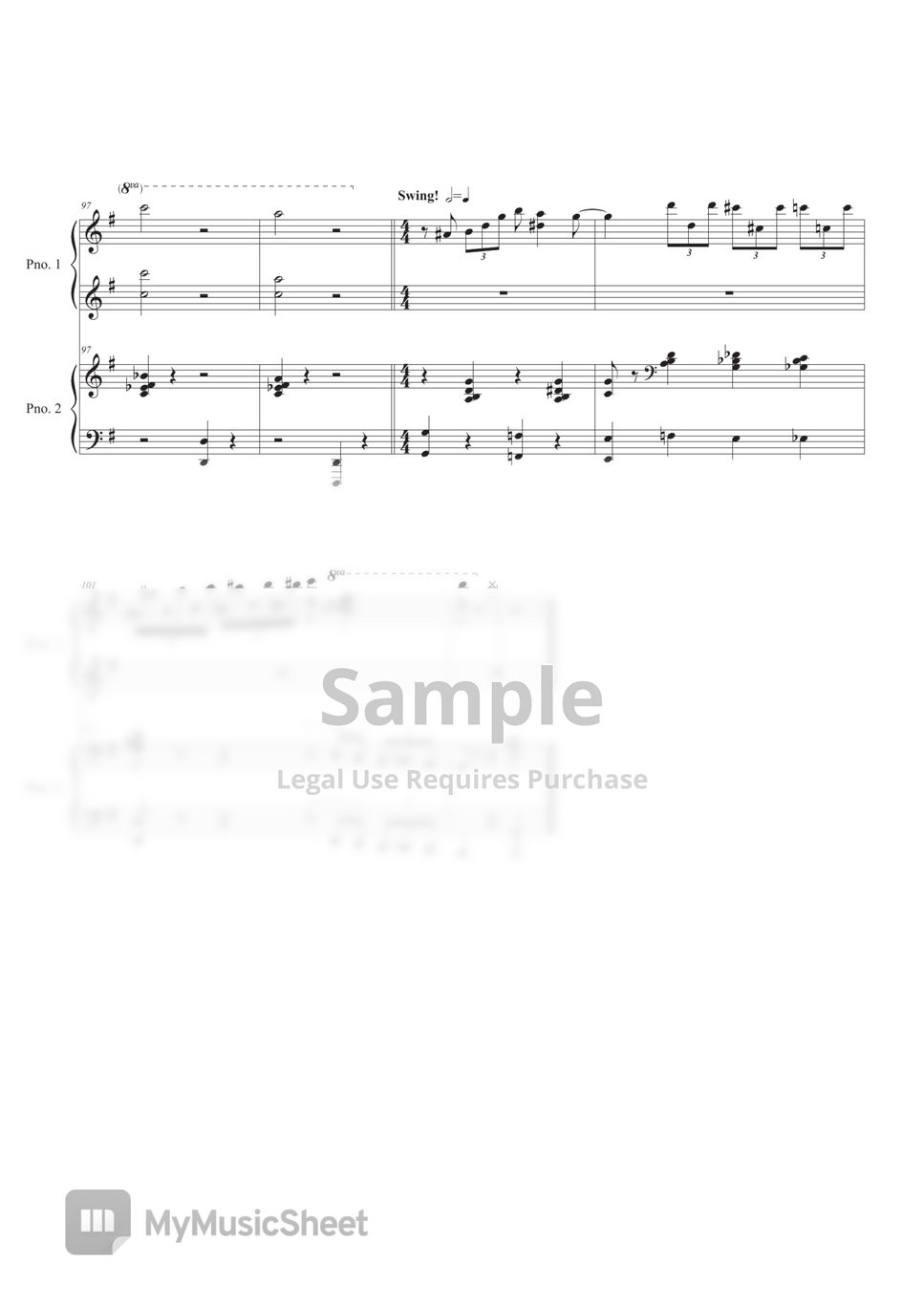 BELLA&amp;LUCAS - CAROL MEDLEY(4hands piano) by BELLA&amp;LUCAS