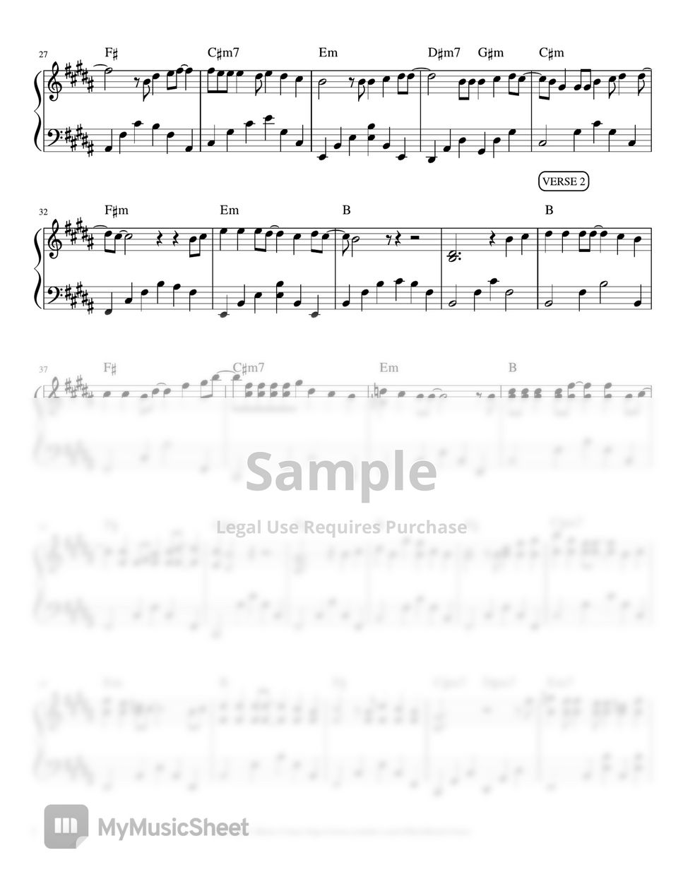 Brian mcknight marry your daughter piano sheet music by mel s