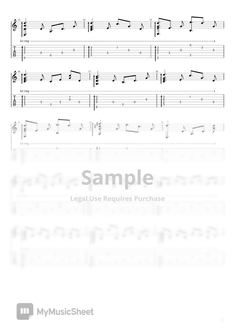 Michael giacchino the batman main theme 2022 tab 1staff by js wave