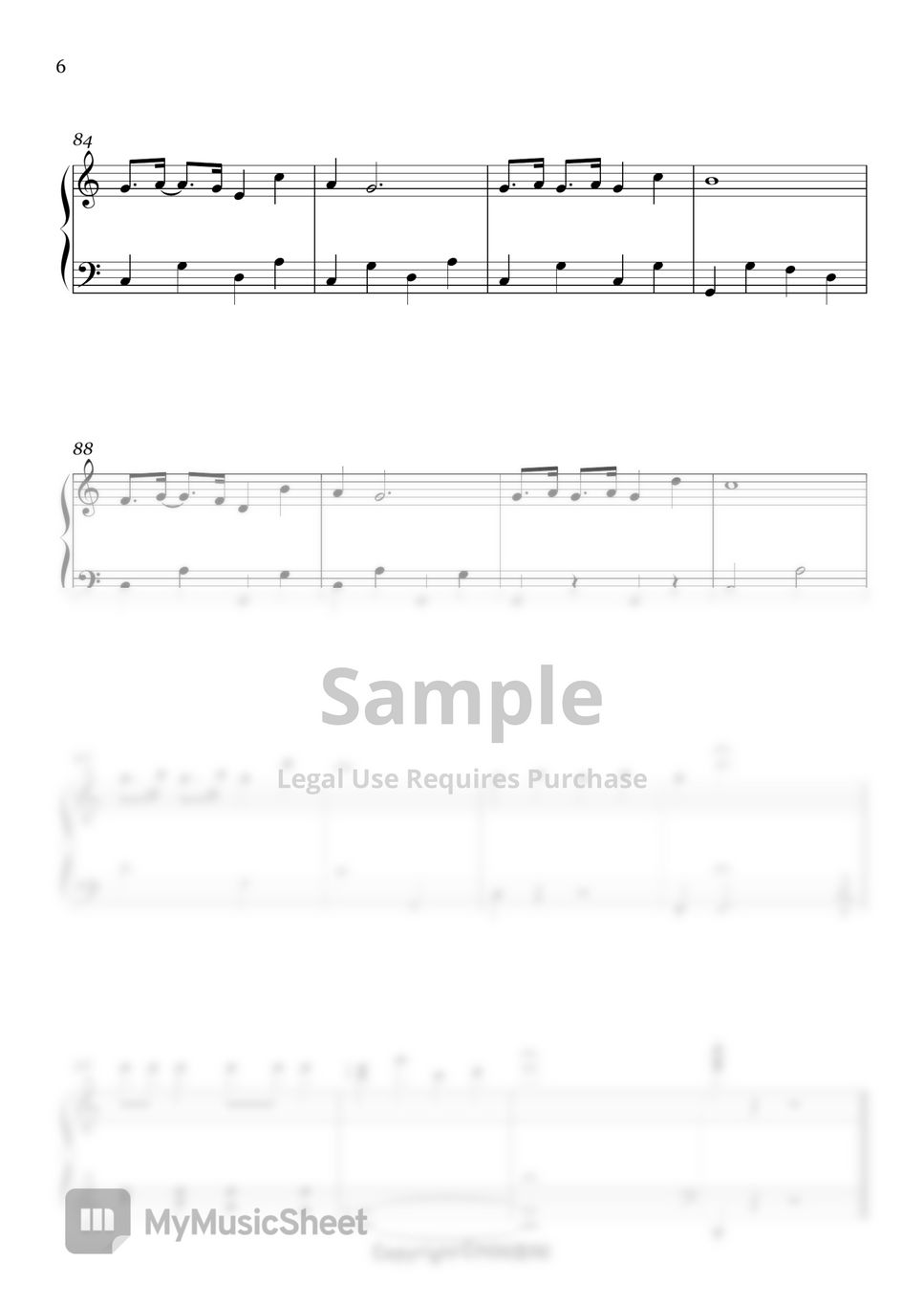 Christmas - Carol Medley (Easy Version) by MINIBINI