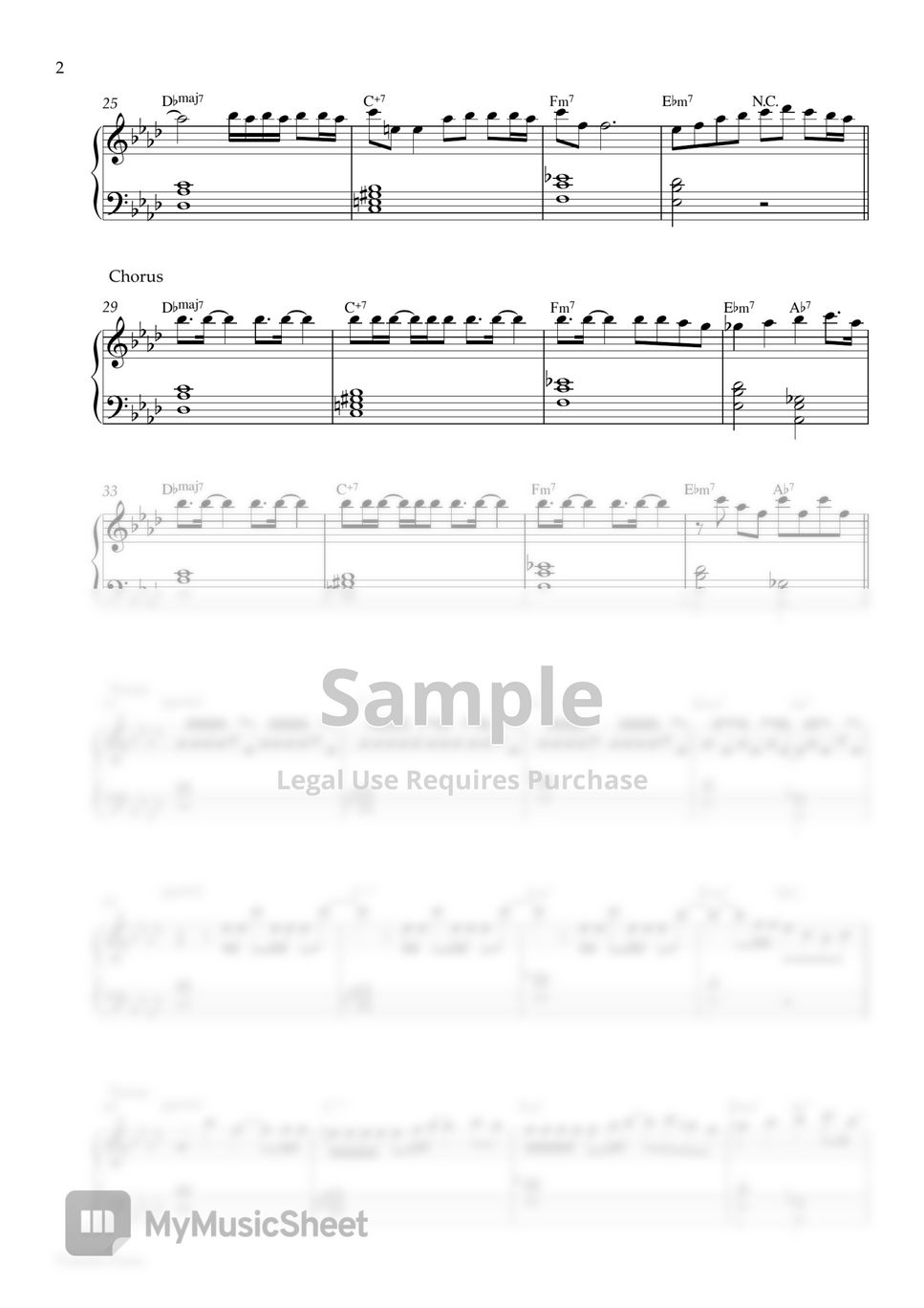 TWICE - MOONLIGHT SUNRISE (MEDIUM PIANO SHEET) by Pianella Piano