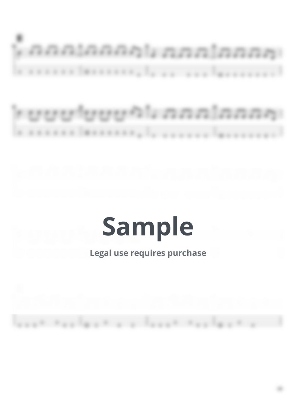 GREEN DAY american idiot Tab + 1staff by 김날새