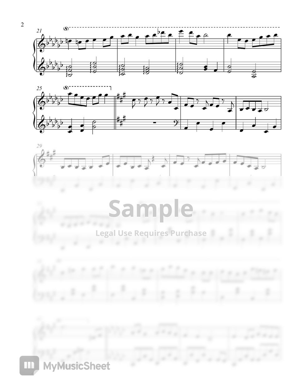 Kenshi Yonezu Paprika (foorin) (relaxation version) Sheets