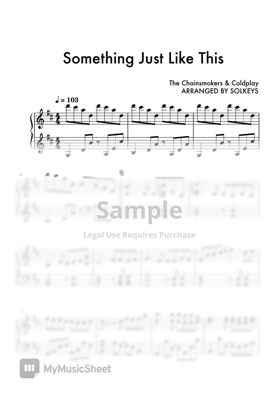 the-chainsmokers-x-coldplay-something-just-like-this-sheets-by-solkeys