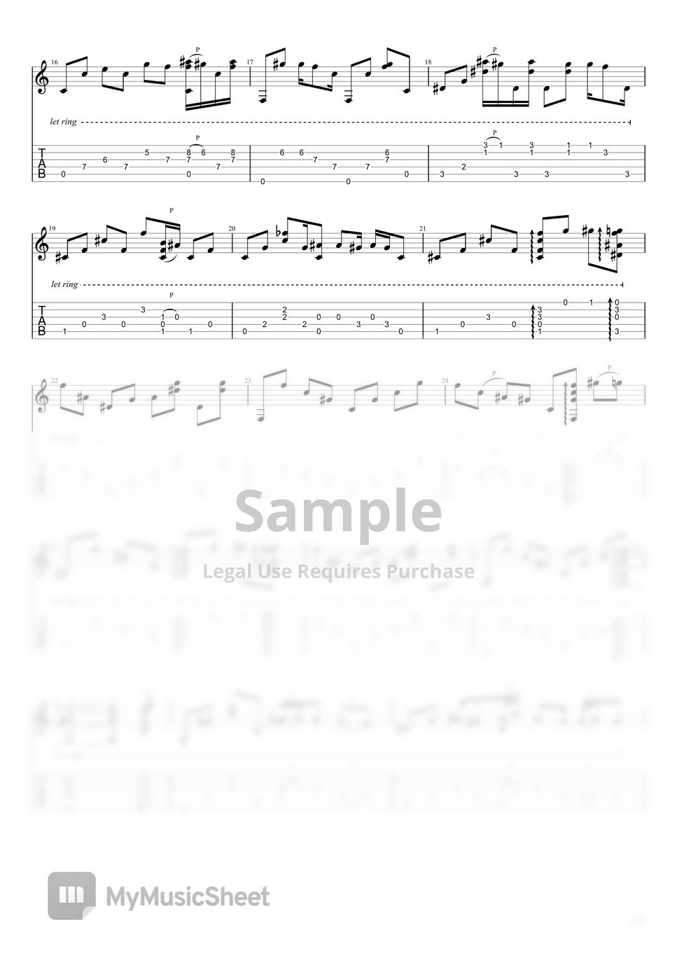 PORTISHEAD Roads 曲谱 by JSWAVE