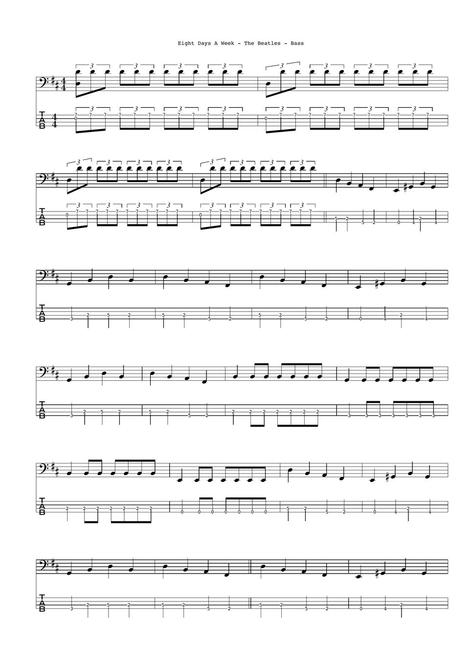 the-beatles-eight-days-a-week-bass-sheets-by-ryohei-kanayama