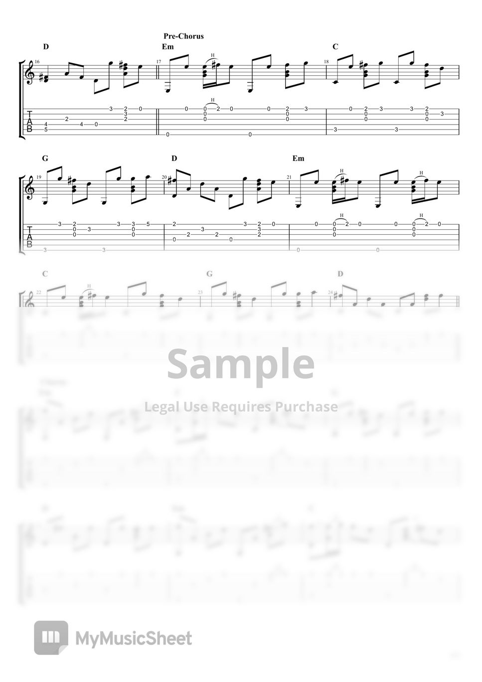 The Cranberries (Fingerstyle Guitar Tabs Cover) Zombie TAB by Music Nodes
