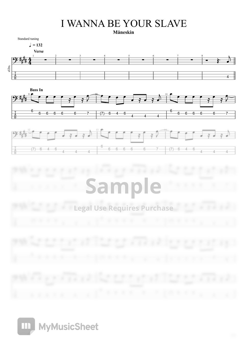 Slaves tabs. Slaves tabs