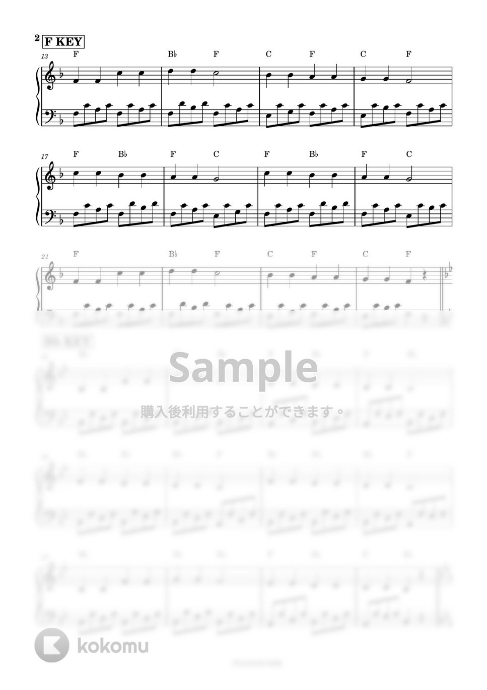 Twinkle Twinkle Little star (12Key Exercise) by PIANOSUMM