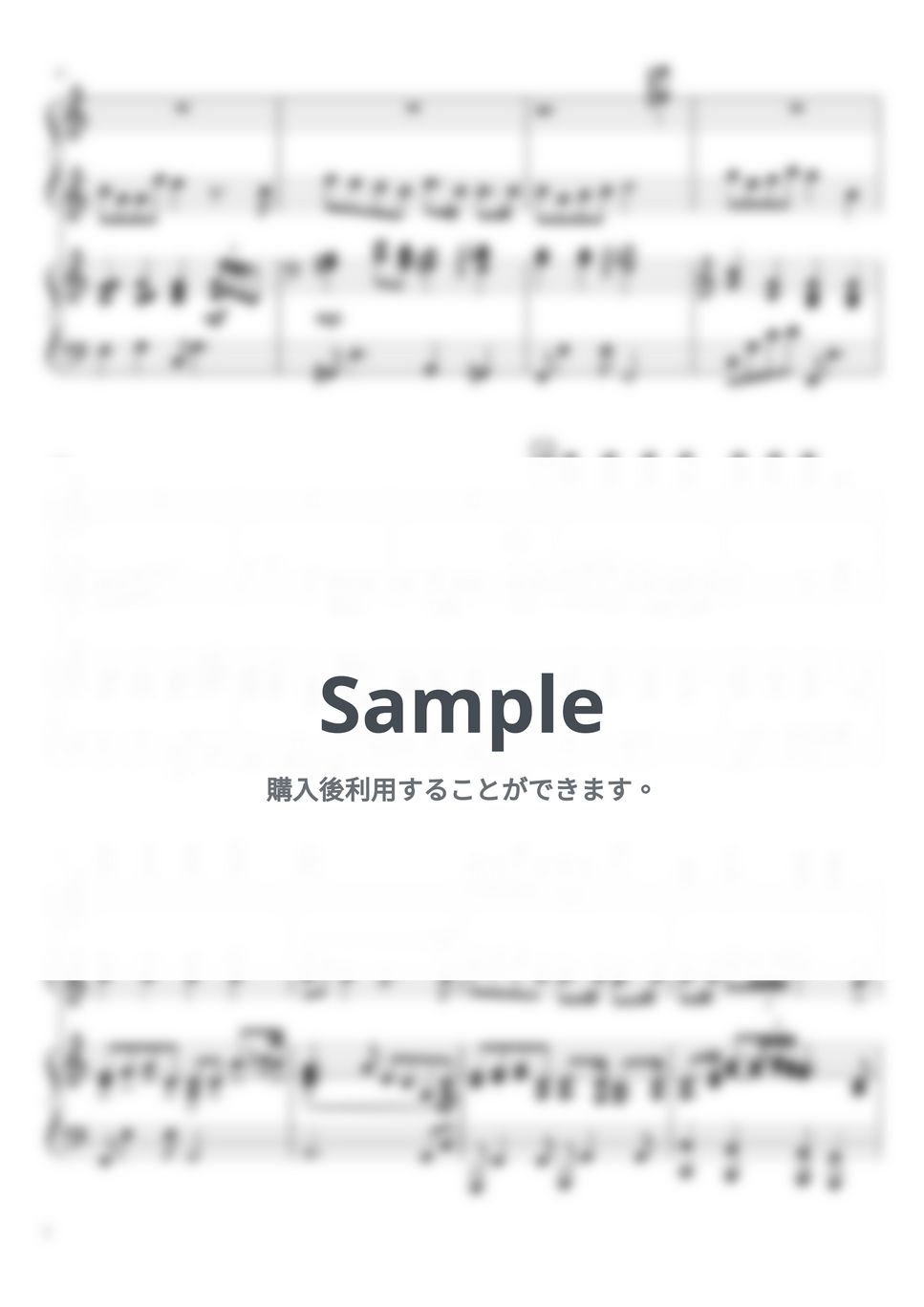 Mrs. GREEN APPLE - 点描の唄 (feat. 井上苑子） (連弾 超上級) by soup-majo