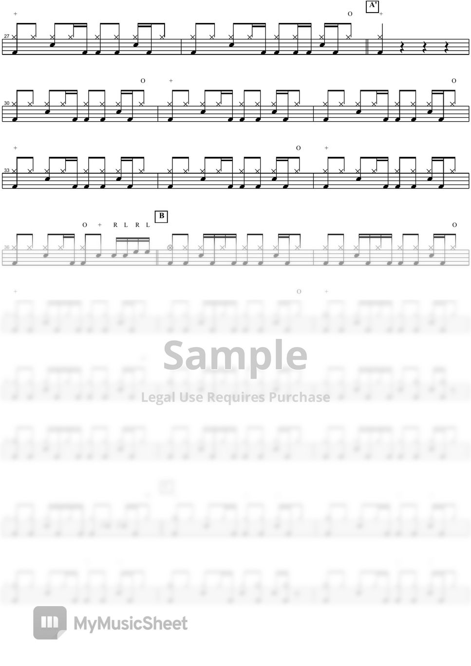 Maroon 5 - This Love Sheets by COPYDRUM