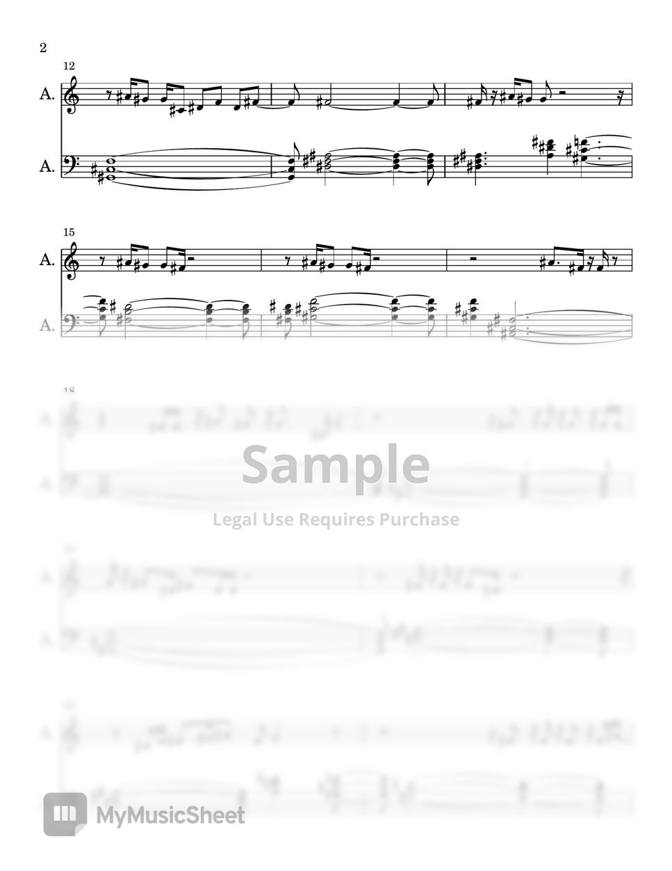 Nomcebo Zikode Xola Moya Wami (PIANO SHEET) Sheets by SA Piano