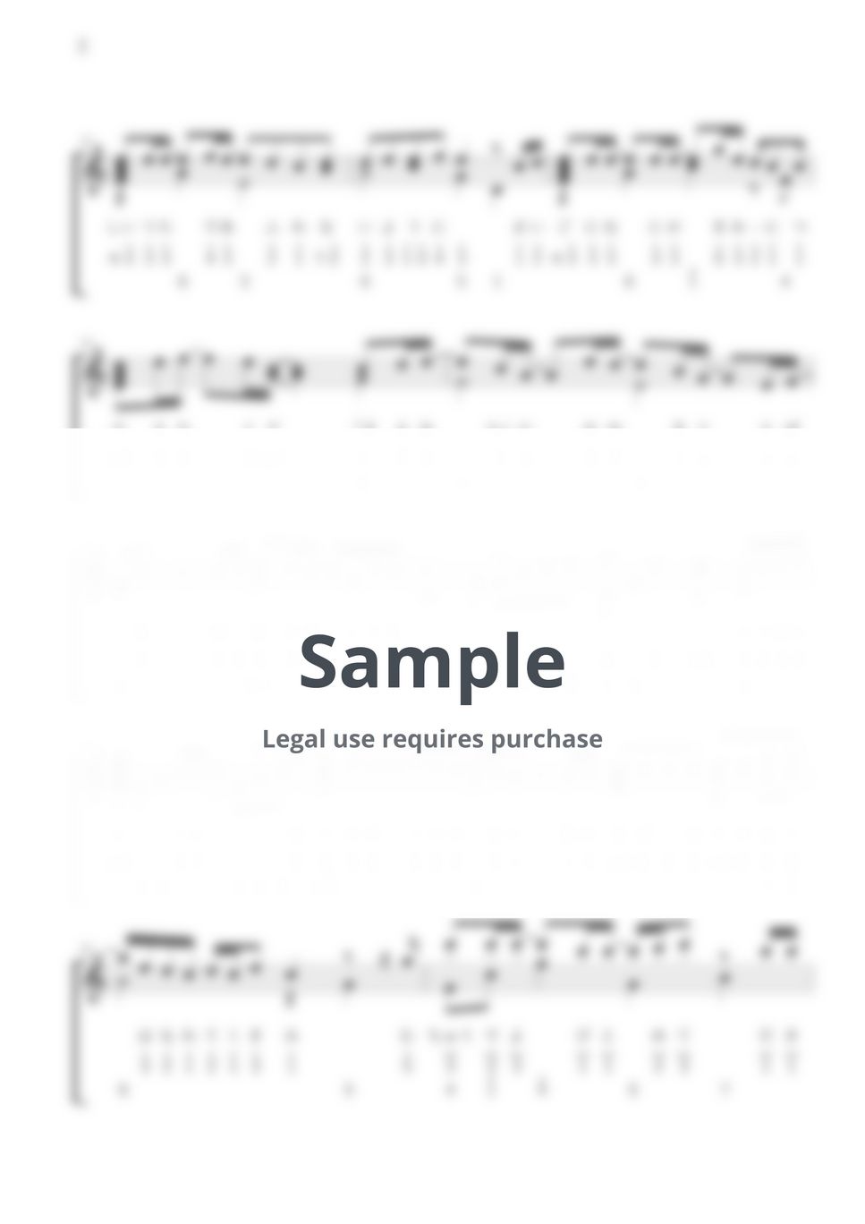 Sukima Switch - Kanade / Kalimba Tab / Number Notation by Misa / Kalimba Music