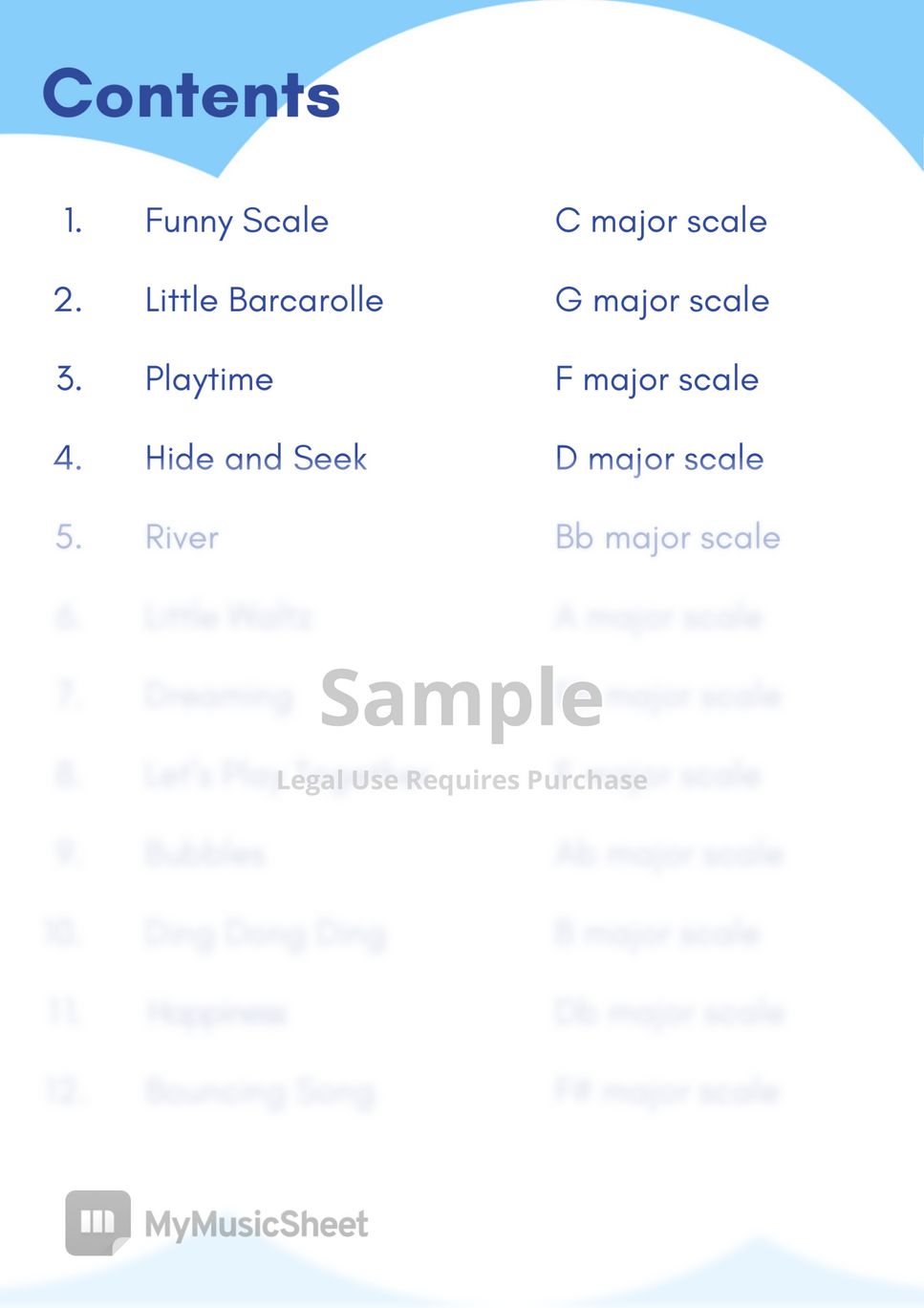 Music Canaan Studio Let s Play Scales Sheets By Music Canaan Studio