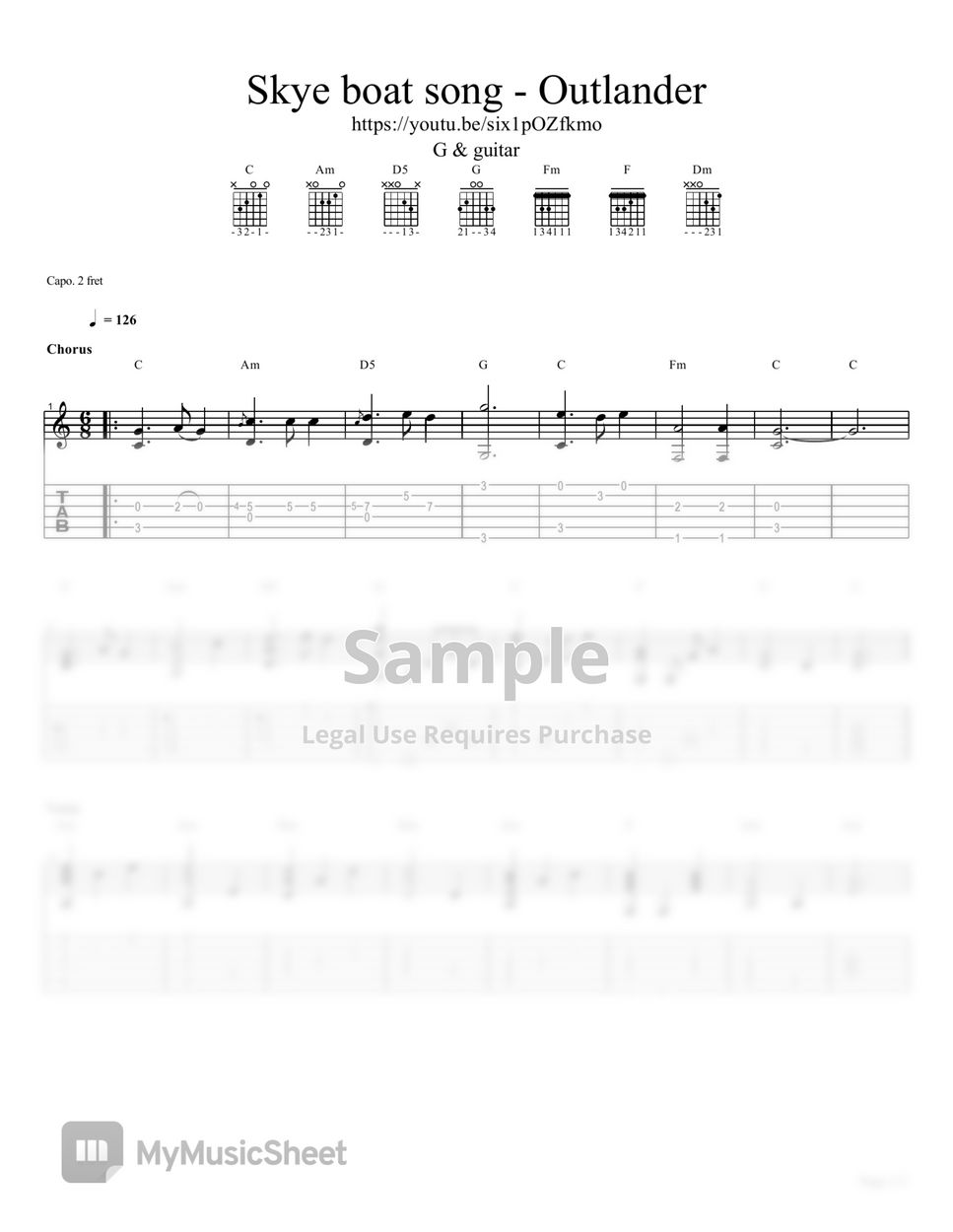 outlander-skye-boat-song-theme-song-sheets-by-g-guitar