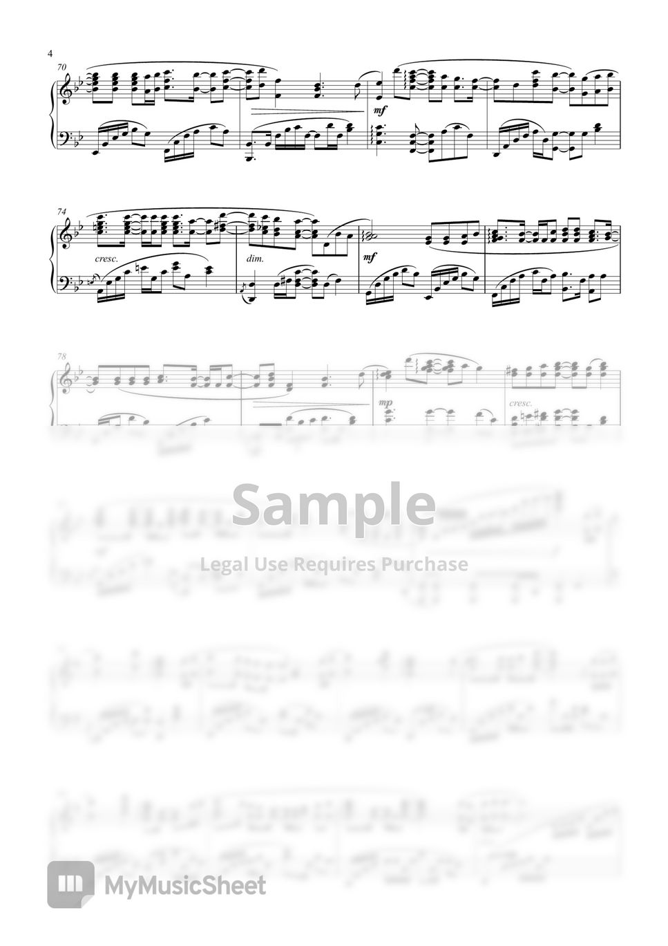 ☆ Hikaru no Go-Yuu Sheet Music pdf, - Free Score Download ☆