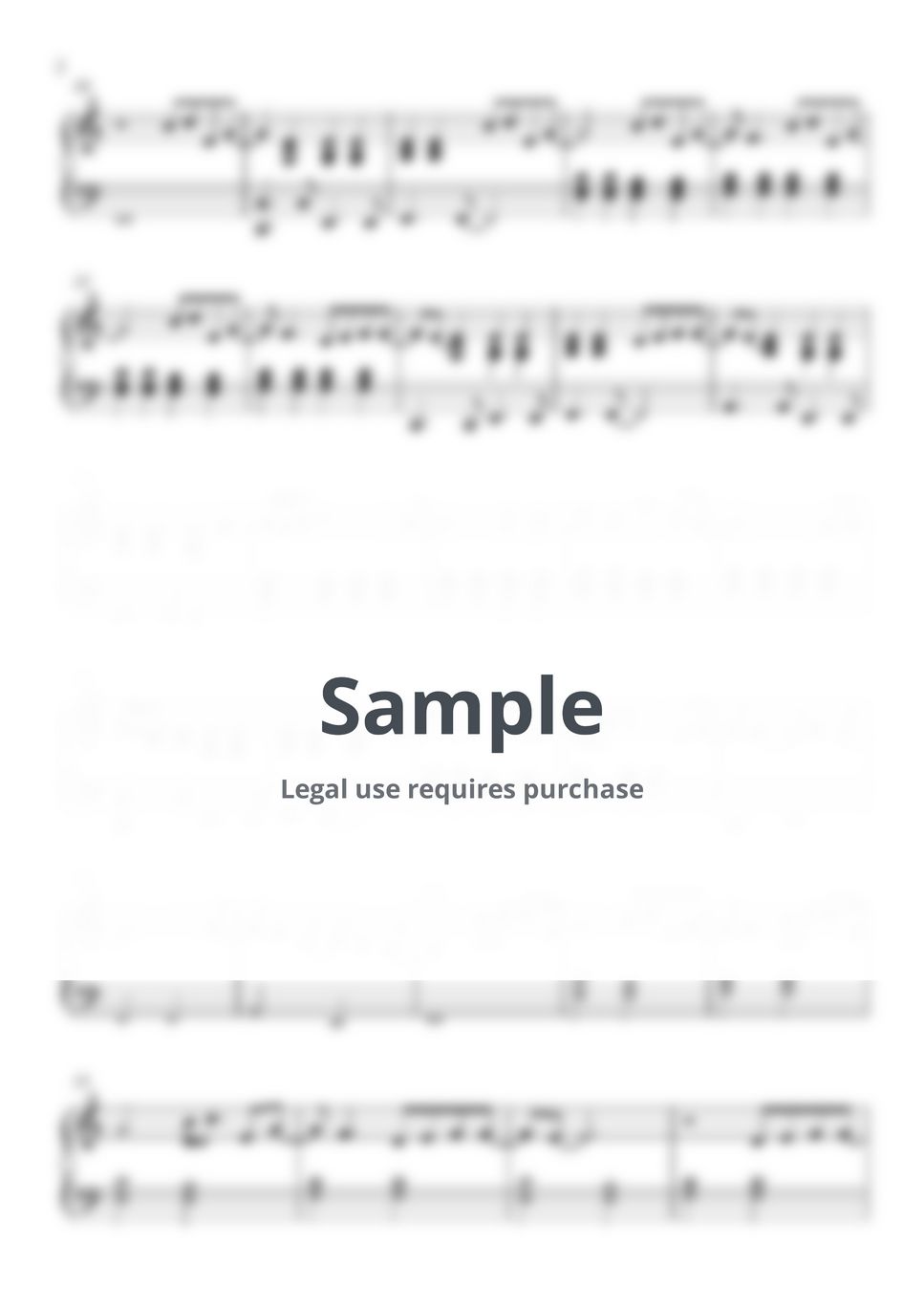 Billie elish what was i made for easy piano cover sheets by
