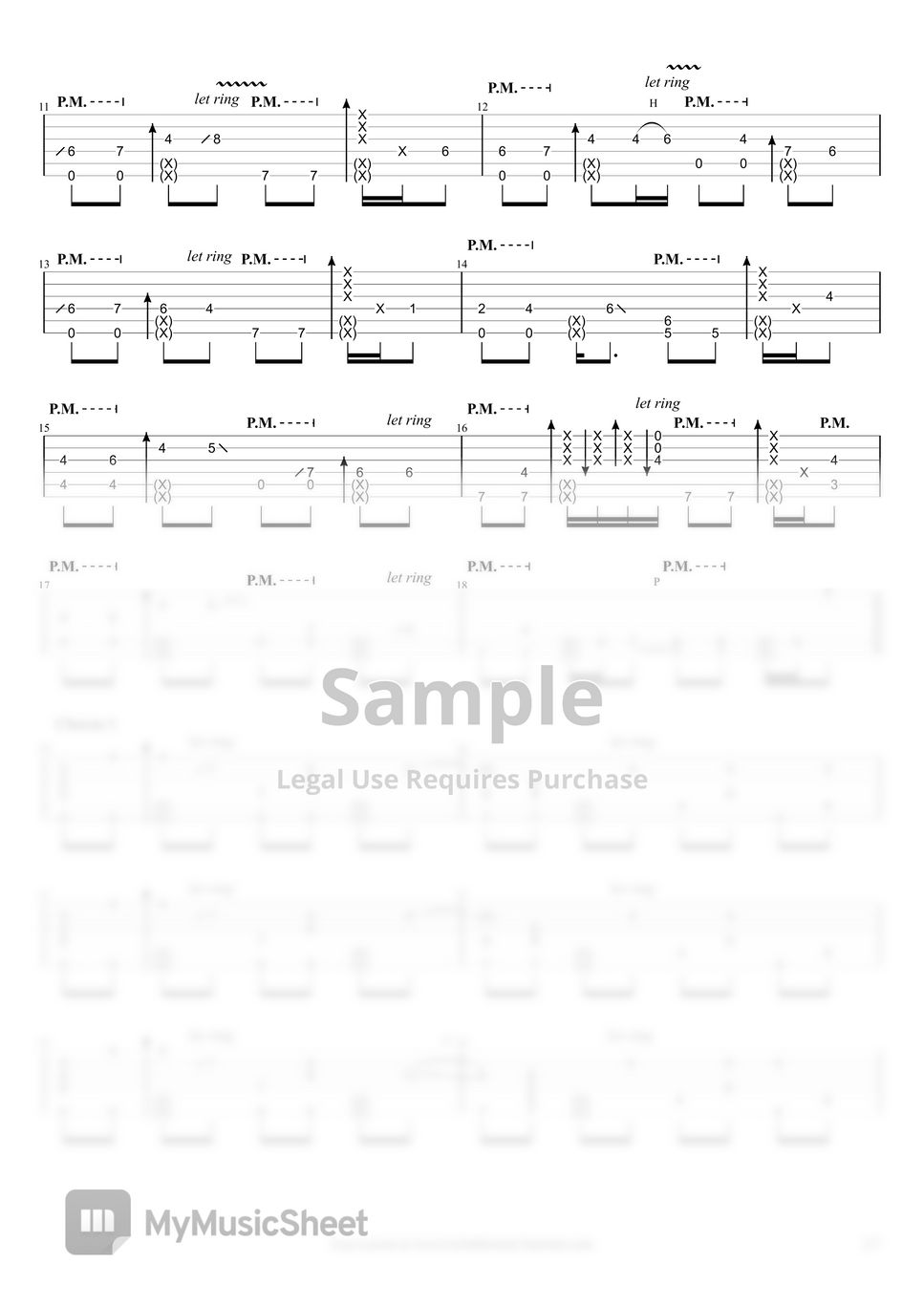 Wheatus - Teenage Dirtbag (Fingerstyle) Sheets by Gareth Evans