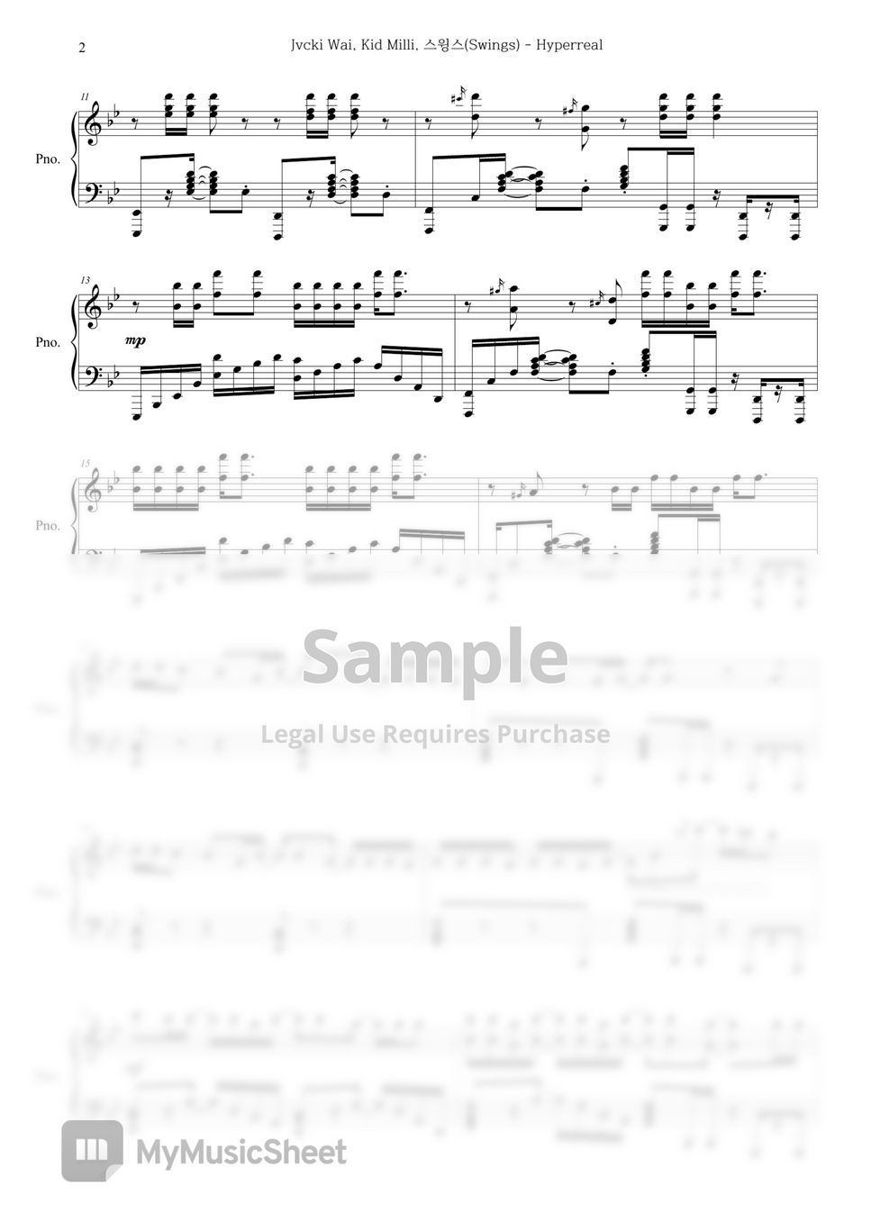 Jvcki Wai, Kid Milli, Swings - Hyperreal by Pianolog