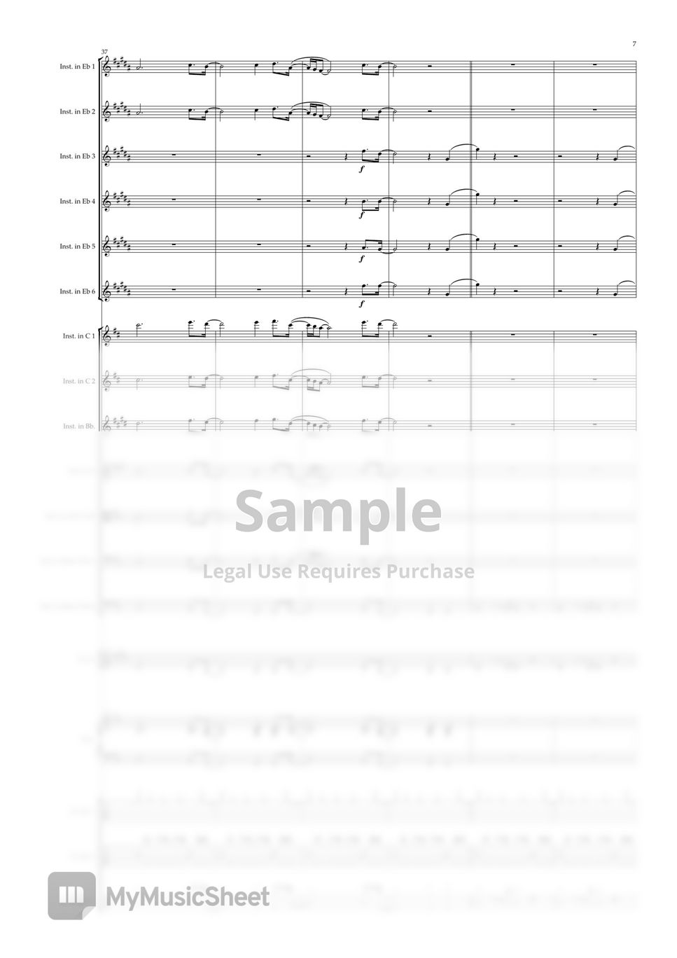 Sacrifice by The Weeknd - Baritone Saxophone - Digital Sheet Music