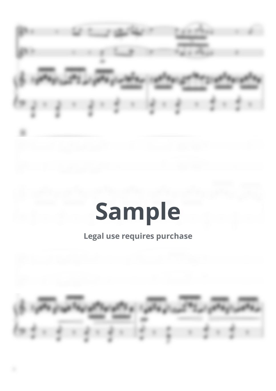 Fr.Schubert Ave Maria (C・Soprano sax & tenor sax duet) Sheets by pfkaori