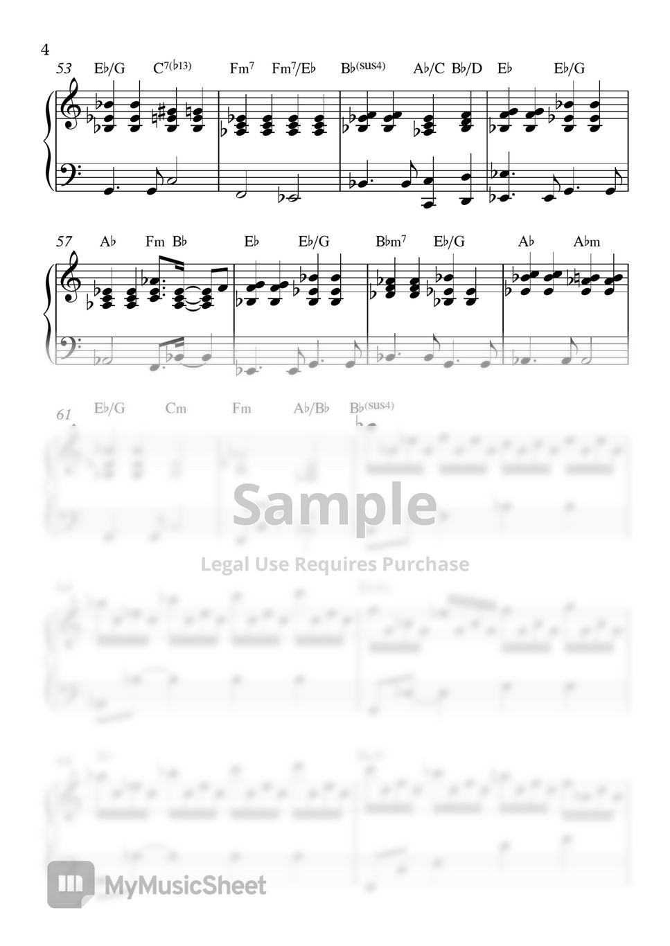 성시경의 킬링보이스 1 - 성시경의 킬링보이스 1 (피아노 양손악보) by rlathdud