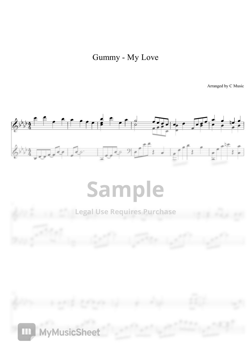 GUMMY 거미 - My Love (더 킹: 영원의 군주 OST) by C Music