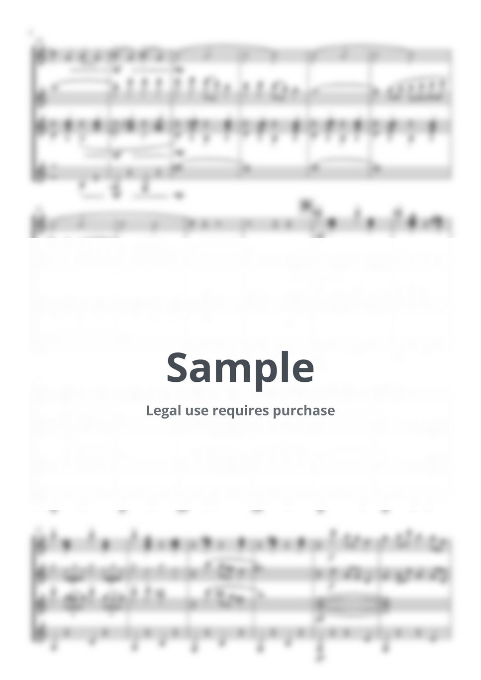 Leroy Anderson - Sleigh Ride (Guitar Quartet) by Heo Kyeon