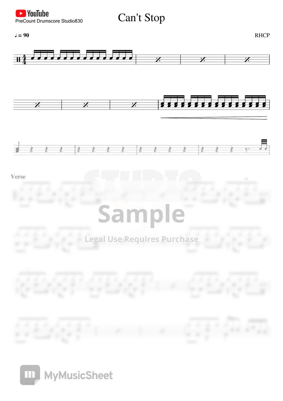 rhcp-can-t-stop-sheets-by-studio830