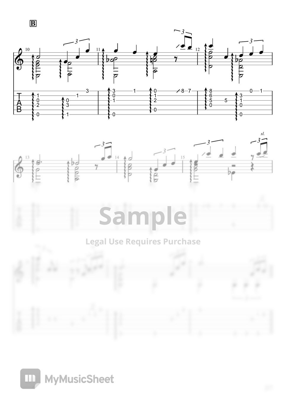 Genshin Impact Lantern Rite (Fingerstyle) Sheets by u3danchou