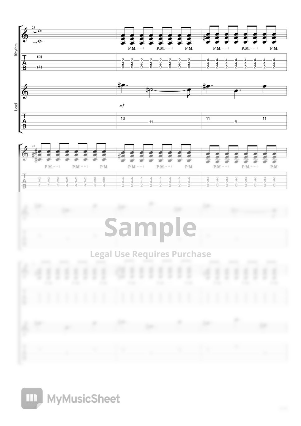 The Strokes 'You Only Live Once' Sheet Music & Chords  Printable Guitar  Tab PDF Notes 