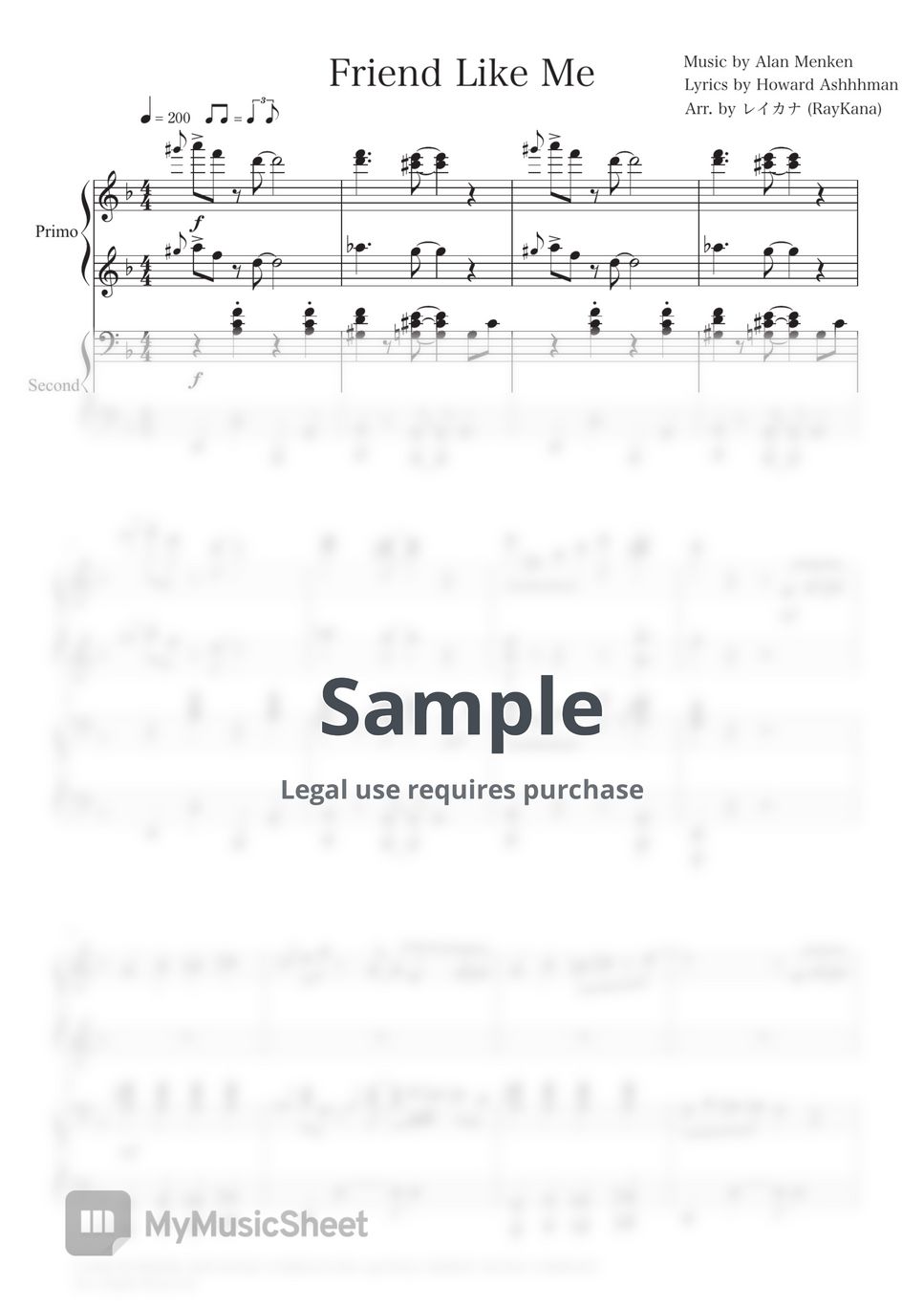 alan-menken-friend-like-me-sheets-by